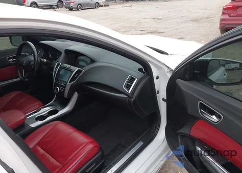 2019 Acura Tlx Tech A-Spec Pkgs z USA, uszkodzony, nr VIN 19UUB2F61KA003748